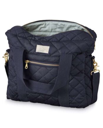 Cam Cam Copenhagen Pusletaske Mellem Ocs Navy - Babyboks  - 5712805117597