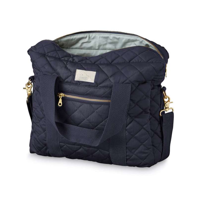 Cam Cam Copenhagen Pusletaske Mellem Ocs Navy - Babyboks - 5712805117597