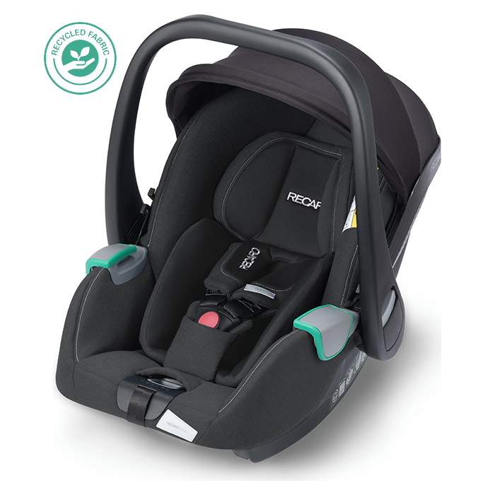 Sort Recaro Autostol Avan Fibre Black - Recaro Babyboks - 8050038142717