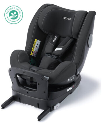 Sort Recaro Autostol Salia 125 Kid Size Fibre Black - Recaro Babyboks  - 8050038148580