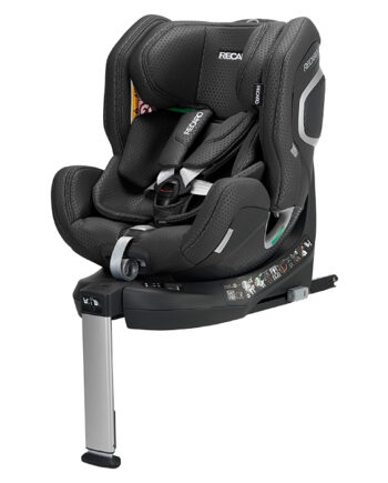 Sort Recaro Autostol Xenon Kid R129 125 - Recaro Babyboks  - 4260621460461
