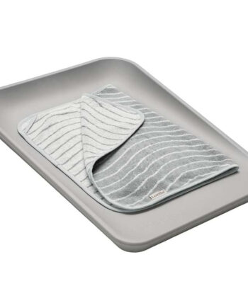 Leander Matty Puslepude Inkl Topper Pearl Grey - Leander Babyboks  - 5744005388644