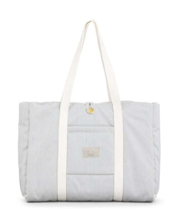 Cam Cam Copenhagen Pusletaske Foldbar Ocs Classic Stripes Blue - Babyboks  - 5712805141851