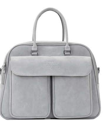 Grå Bizzi Growin Pod Pusletaske Rejseseng Whisper Grey - Babyboks  - 5060314409338