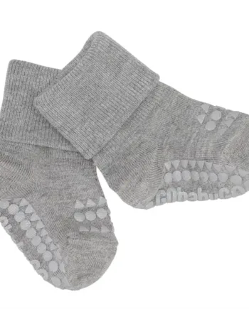 Gobabygo Strømper Bambus Grey Melange - Gobabygo Babyboks  - 5712736000845