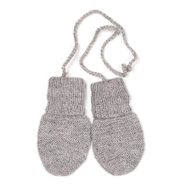 Huttelihut Luffer Light Grey Alpaca Uld - Huttelihut Babyboks - 5713438013898