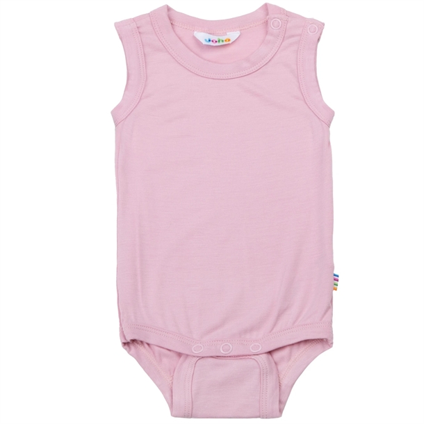 Rosa Joha Body Uden ærmer Bambus - Joha Babyboks