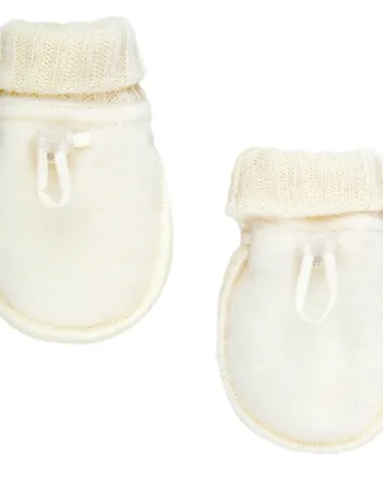 Hvid Joha Luffer Uld Natur - Joha Babyboks