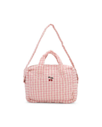 Pink Dukke Pusletaske Powder Check Konges Sløjd - Konges Sløjd Babyboks