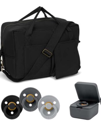 Sort Konges Sløjd Pusletaske All You Need Bundle No1 Black - Konges Sløjd Babyboks  - 5744005386725