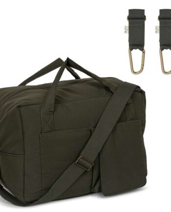 Konges Sløjd Pusletaske All You Need Bundle No2 Moss Grey - Konges Sløjd Babyboks  - 5744005386770