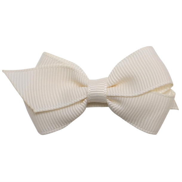 Hvid Little Wonders Sløjfe Viola Grosgrain Antique - Little Wonders Babyboks - 5714585011478