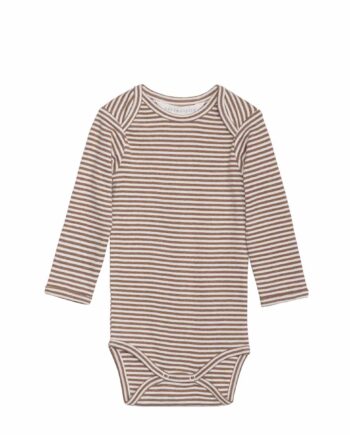 Brun Serendipity Body Stribet - Babyboks