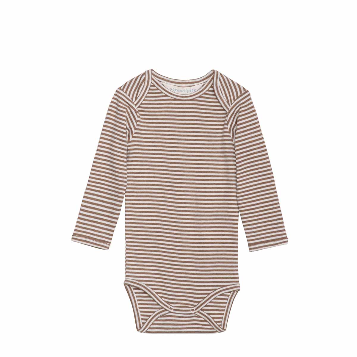 Brun Serendipity Body Stribet - Babyboks